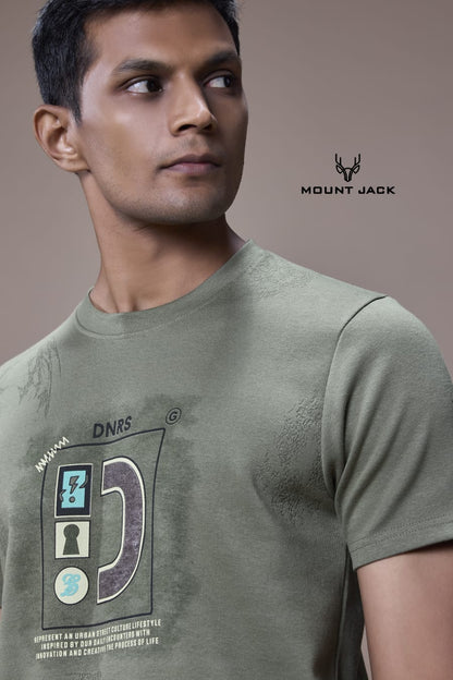 Lot 724-729 Burn Out Mount Jack Interlock Mens Tshirts Manufacturer Gujarat