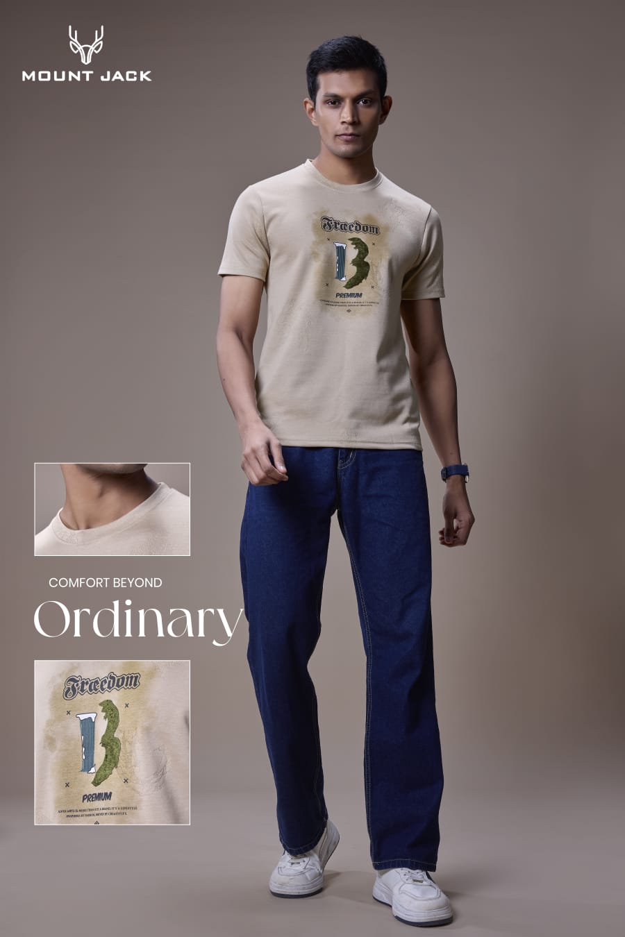 Lot 724-729 Burn Out Mount Jack Interlock Mens Tshirts Manufacturer Gujarat