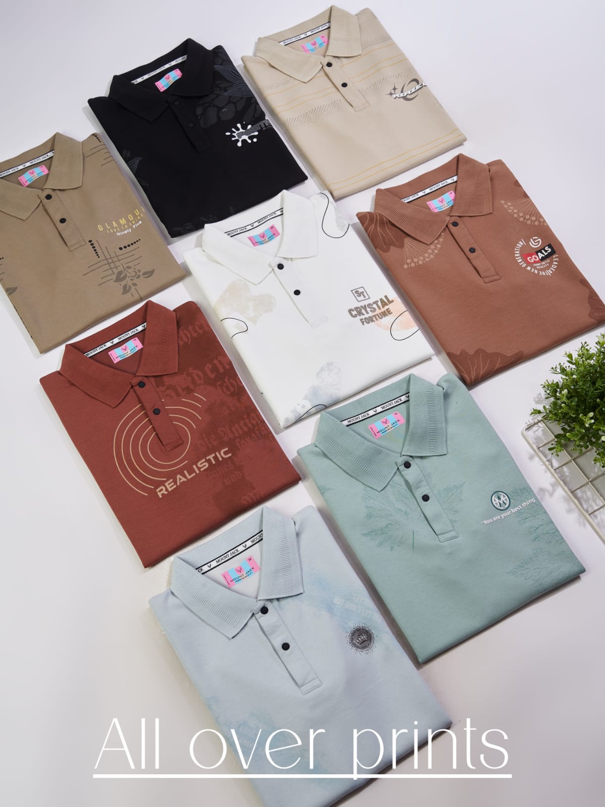 Lot 937 To 944 Aop Mount Jack Cotton Mens Tshirts Exporter India