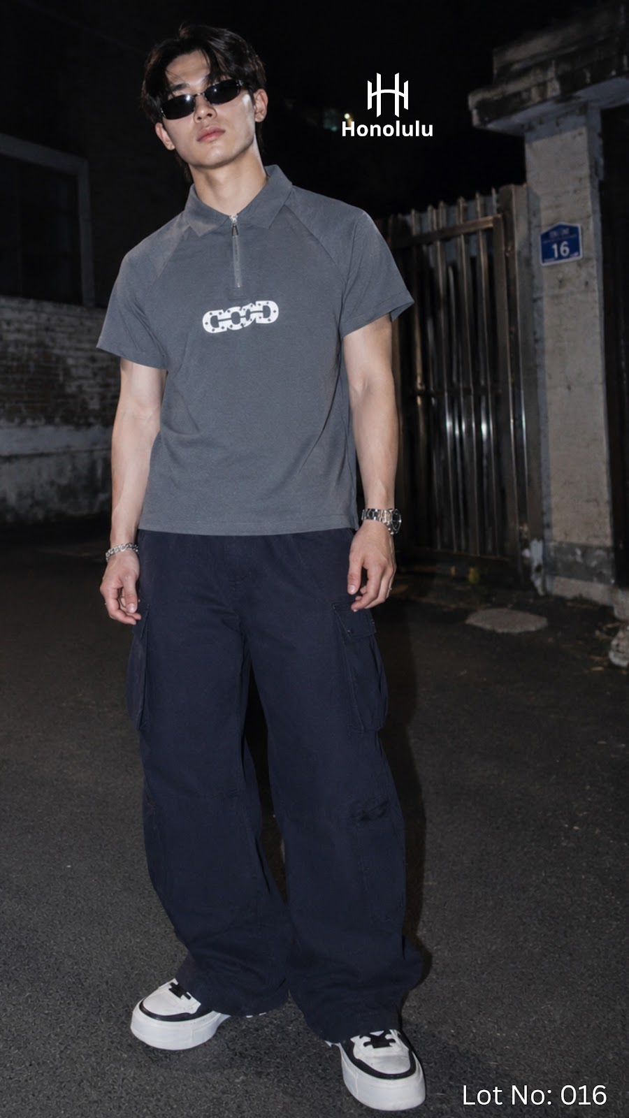 Lot No 016 Honolulu Imported Mens Tshirts Wholesaler