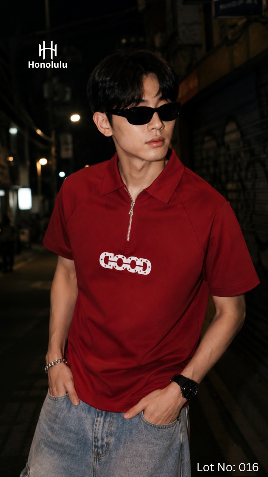 Lot No 016 Honolulu Imported Mens Tshirts Wholesaler