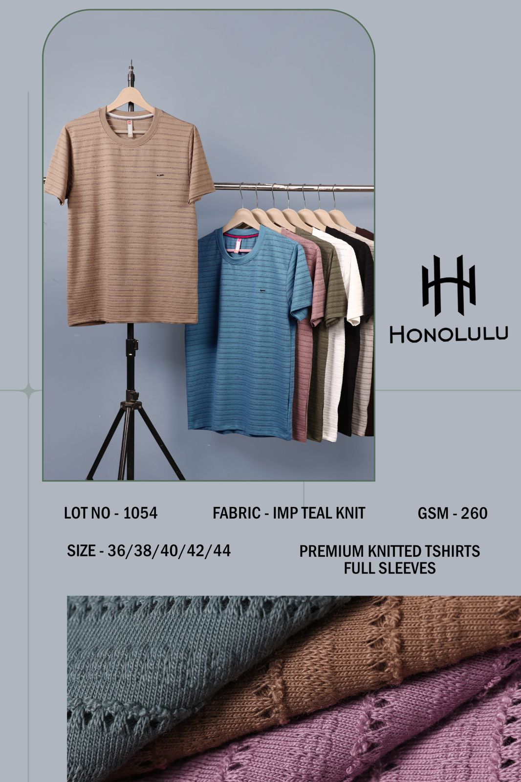 Lot No 1054 Honolulu Imported Mens Tshirts Manufacturer India