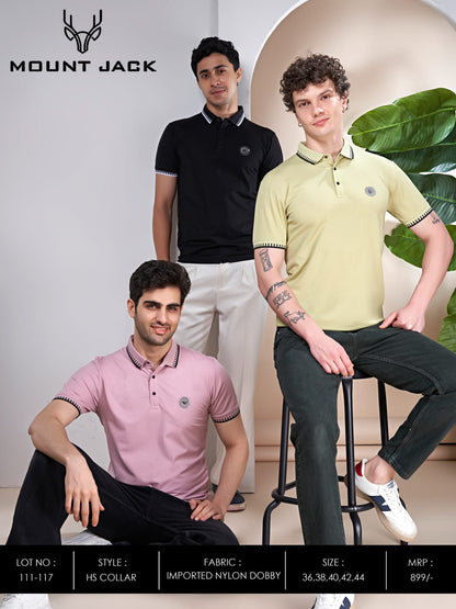 Lot No 111-117 Mount Jack Imported Mens Tshirts Supplier India
