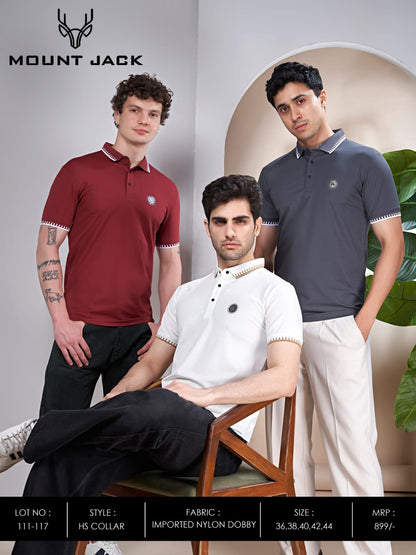 Lot No 111-117 Mount Jack Imported Mens Tshirts Supplier India