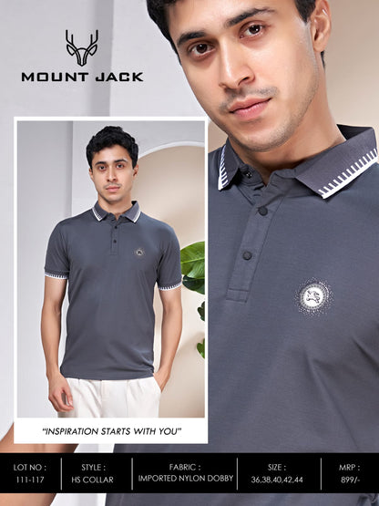 Lot No 111-117 Mount Jack Imported Mens Tshirts Supplier India