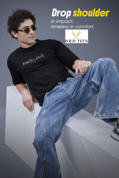 Lot No 1147 To 1148 Wild Tees Cotton Looper Unisex Tshirt Wholesaler Ahmedabad