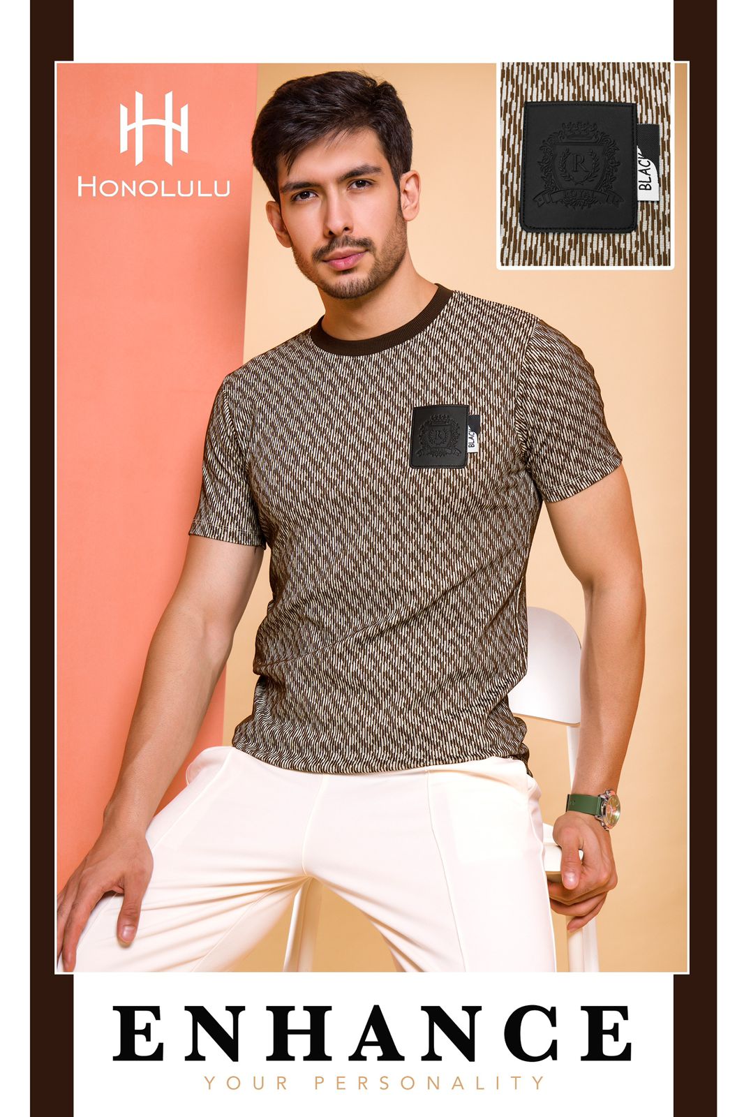 Lot No 1290 Honolulu Knit Mens Tshirts Supplier Gujarat