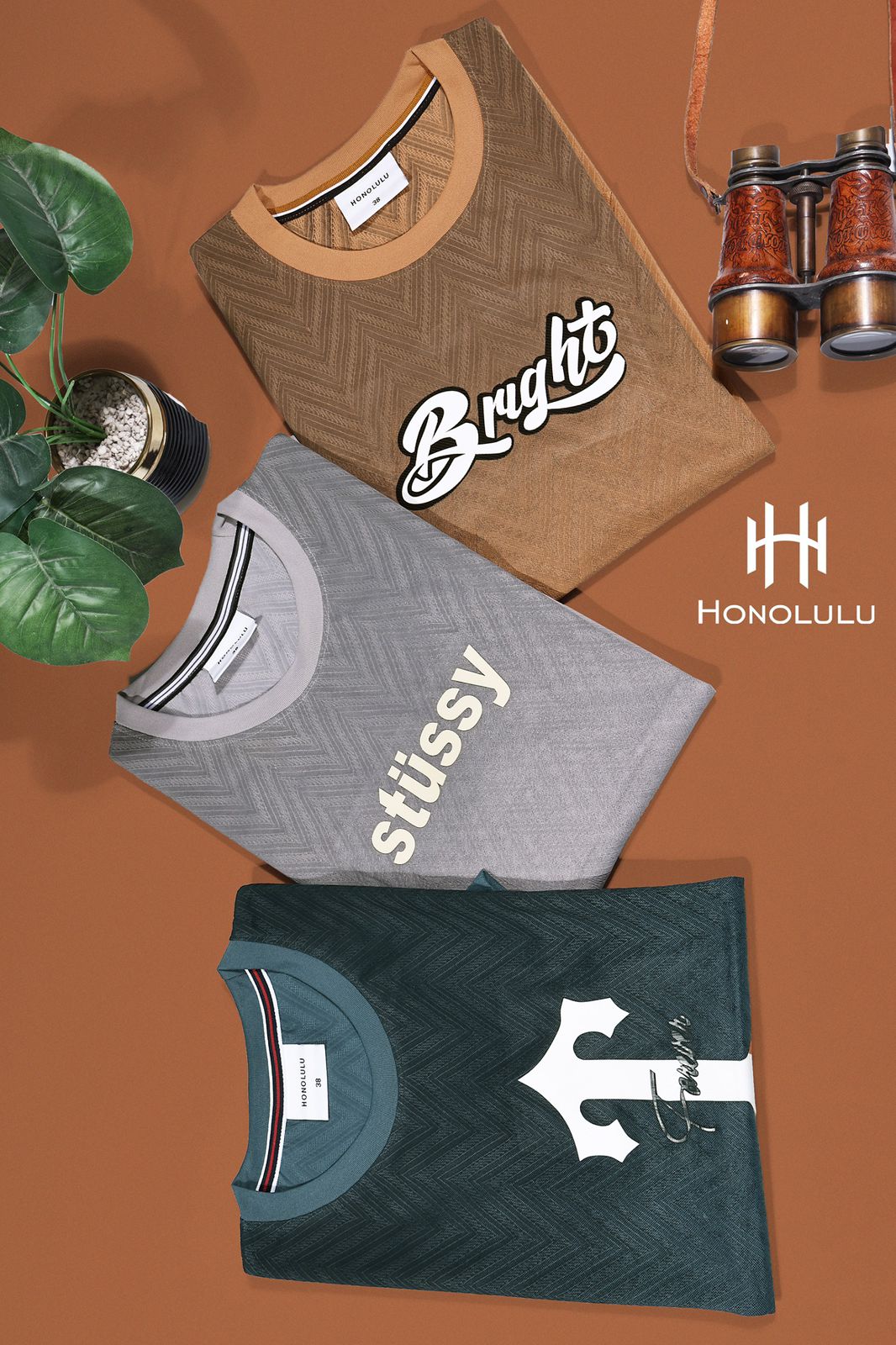 Lot No 1322 Honolulu Imported Mens Tshirts Exporter Gujarat