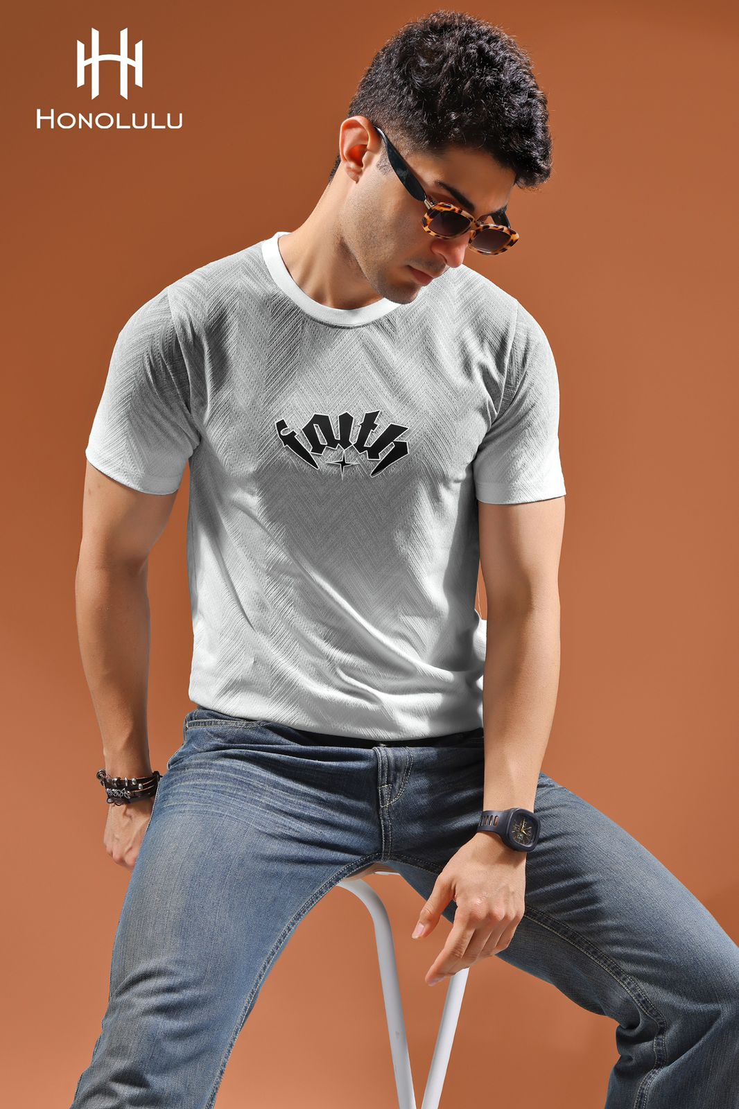 Lot No 1322 Honolulu Imported Mens Tshirts Exporter Gujarat
