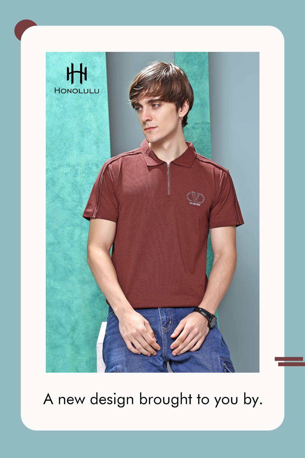 Lot No 1328 Honolulu Knit Mens Tshirts Exporter India