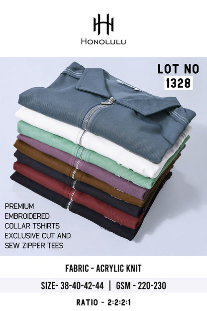 Lot No 1328 Honolulu Knit Mens Tshirts Exporter India