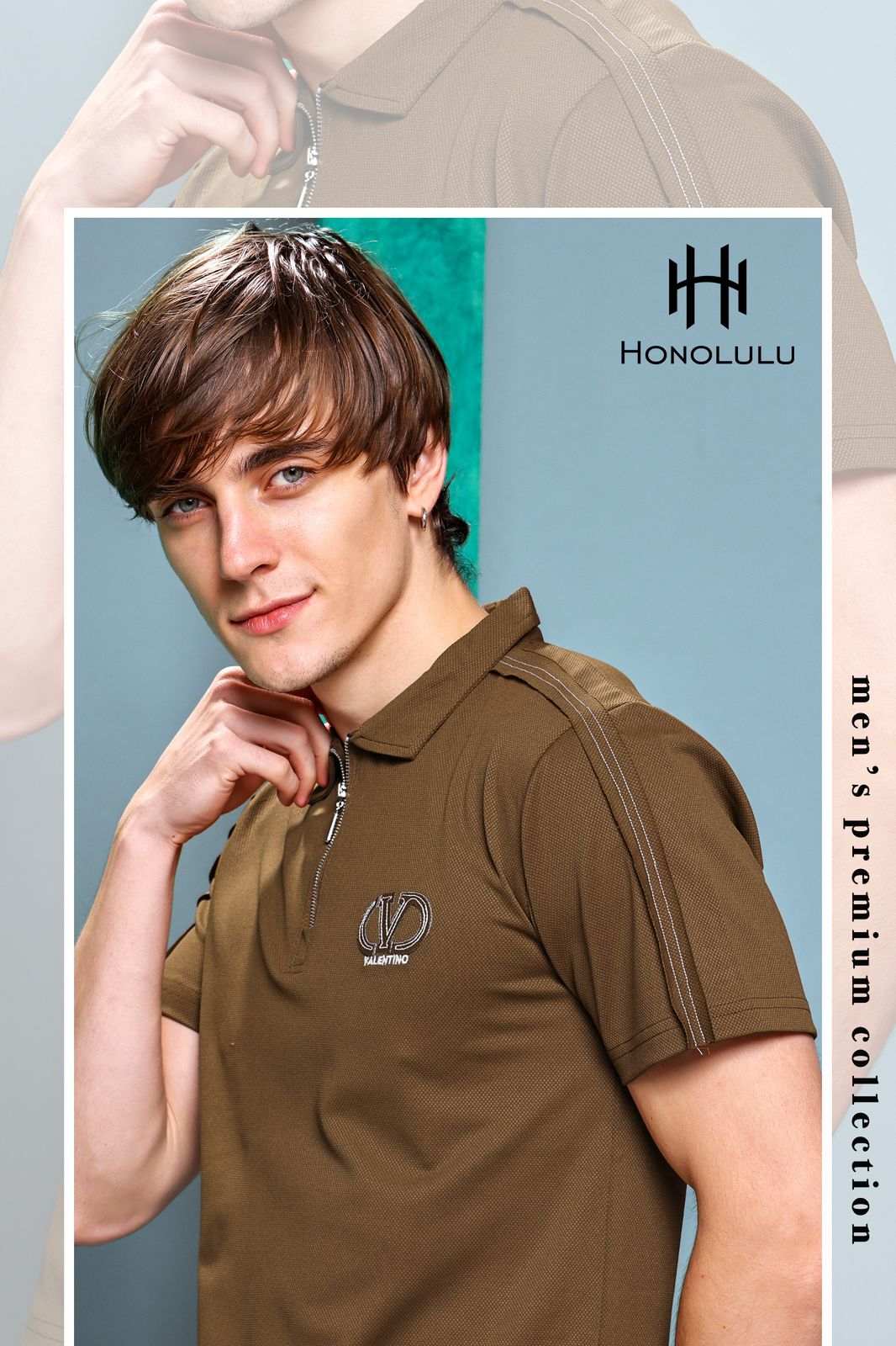 Lot No 1328 Honolulu Knit Mens Tshirts Exporter India