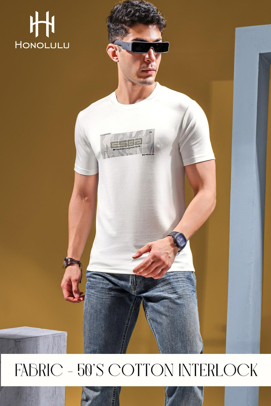 Lot No 1332 Honolulu Interlock Mens Tshirts Supplier