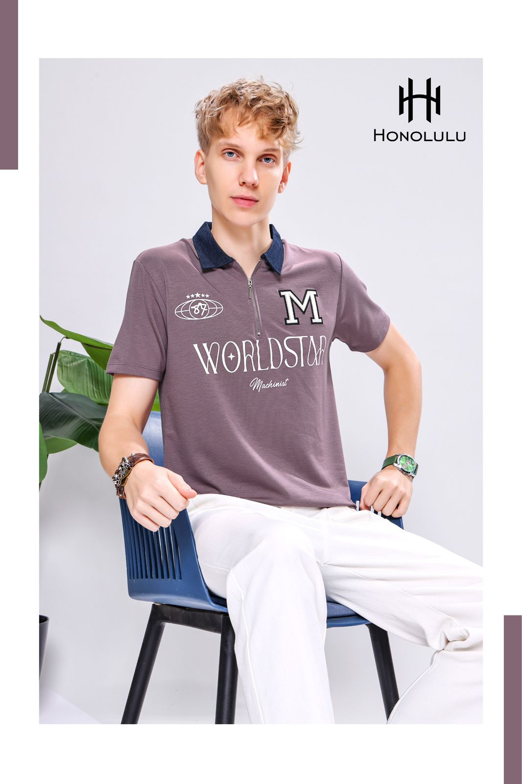 Lot No 1339 Honolulu Imported Mens Tshirts Exporter India