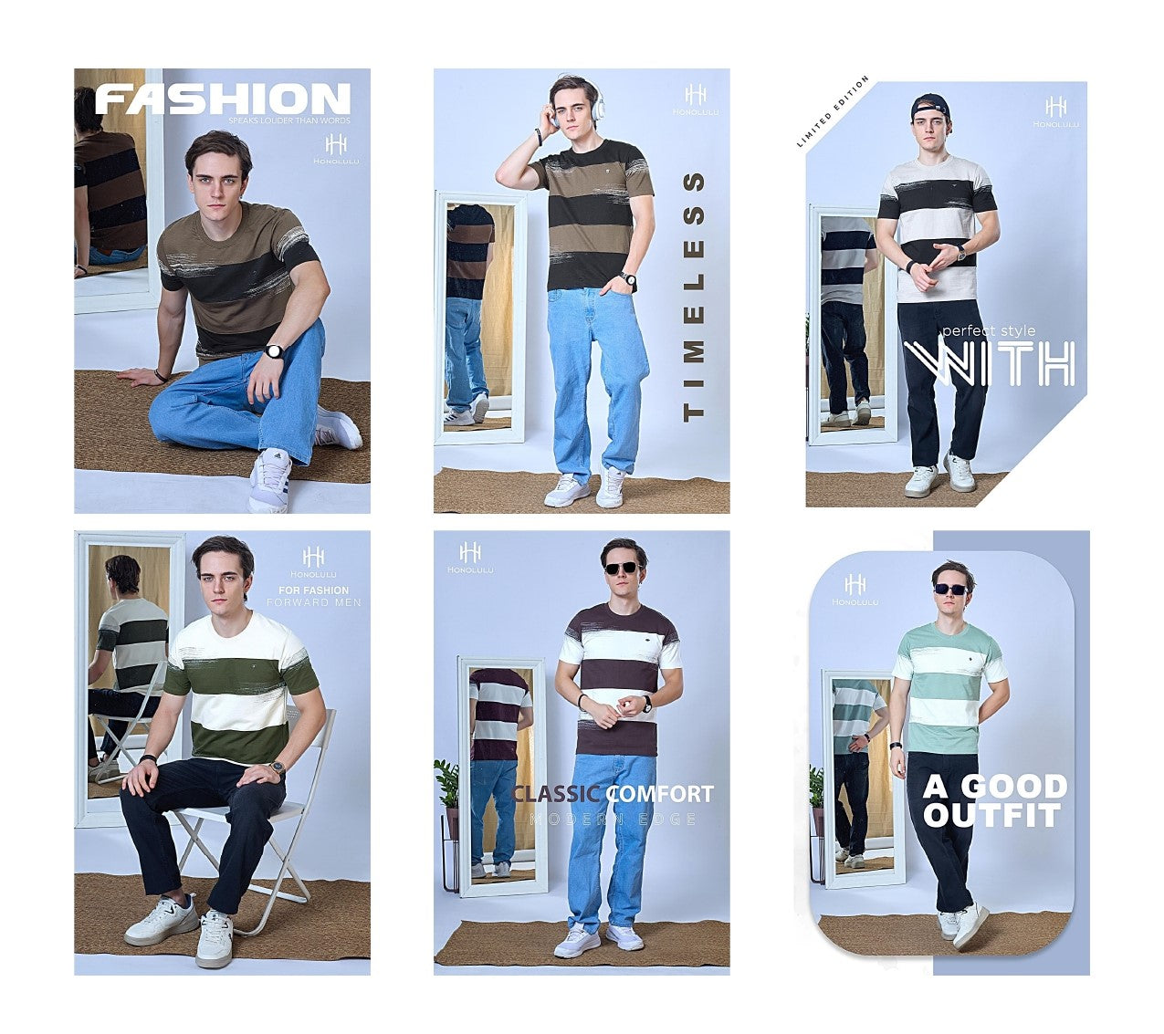 Lot No 1365 Honolulu Cotton Looper Mens Tshirts Manufacturer Gujarat