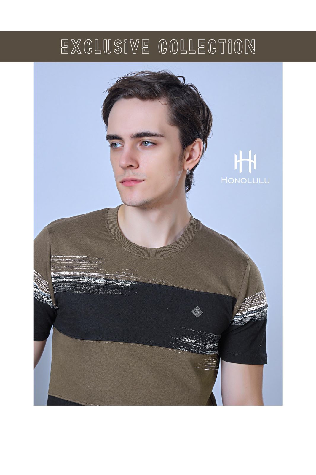 Lot No 1365 Honolulu Cotton Looper Mens Tshirts Manufacturer Gujarat