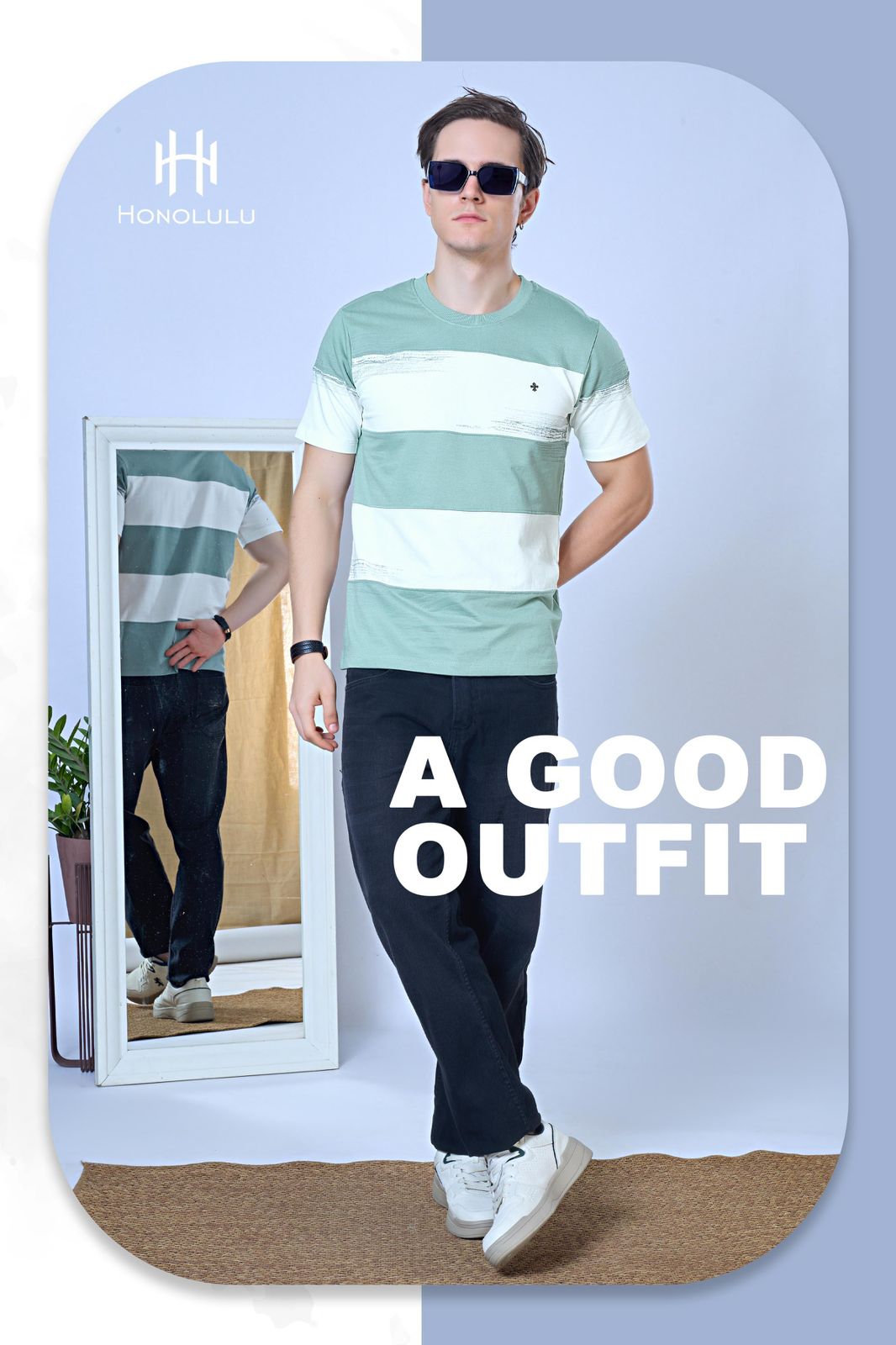 Lot No 1365 Honolulu Cotton Looper Mens Tshirts Manufacturer Gujarat