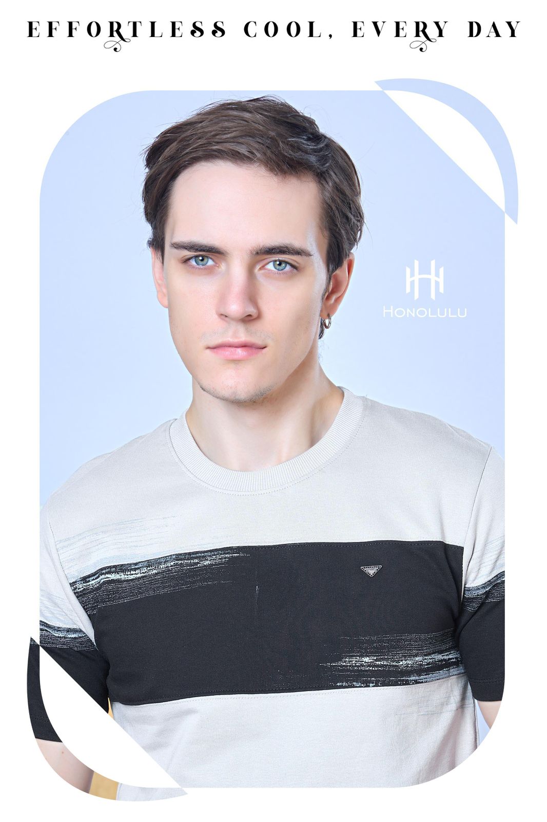 Lot No 1365 Honolulu Cotton Looper Mens Tshirts Manufacturer Gujarat