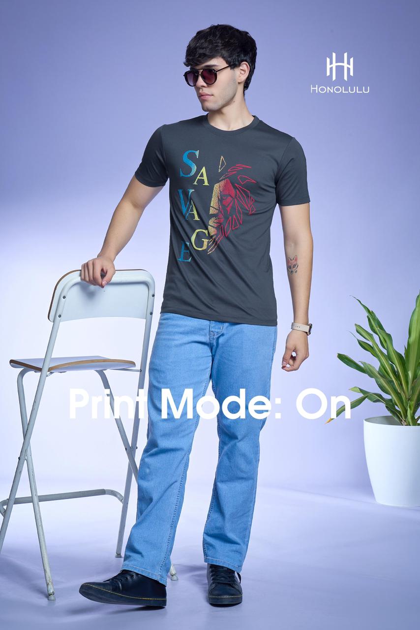 Lot No 1371 Honolulu Tencil Mens Tshirts Manufacturer Ahmedabad