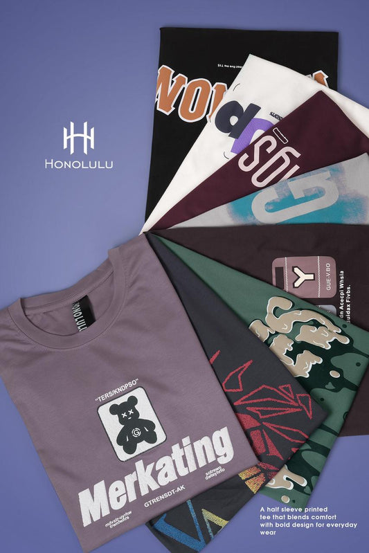 Lot No 1371 Honolulu Tencil Mens Tshirts Manufacturer Ahmedabad