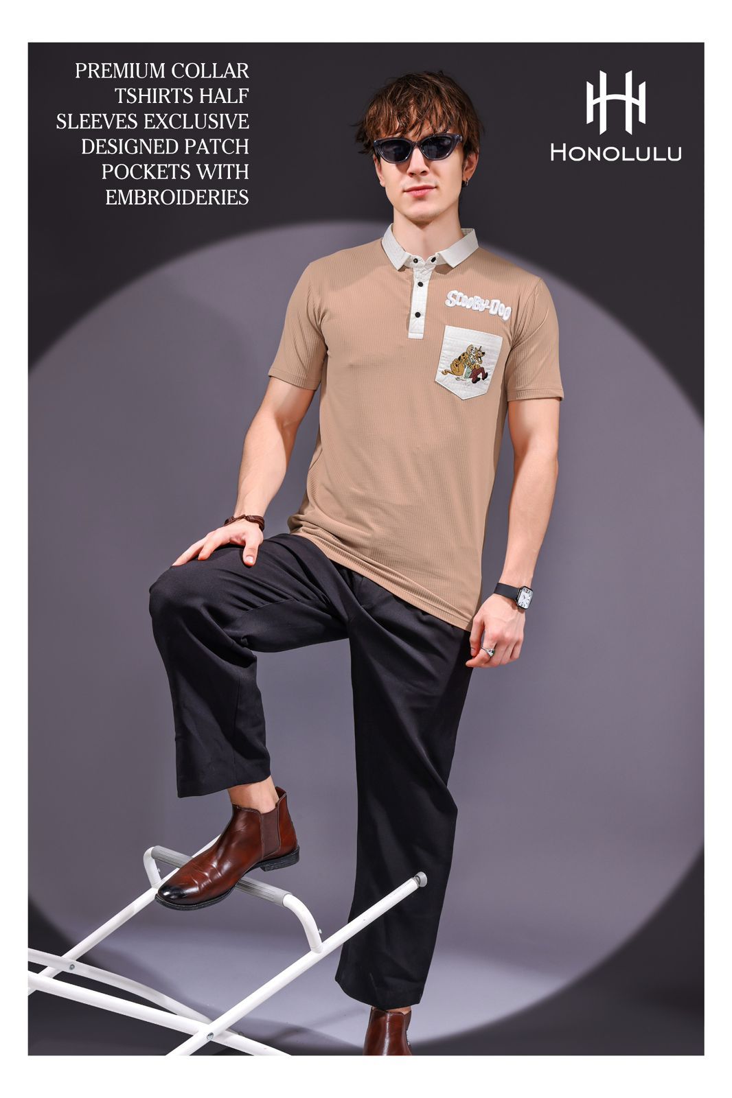 Lot No 1420 Honolulu Knit Mens Tshirts Supplier