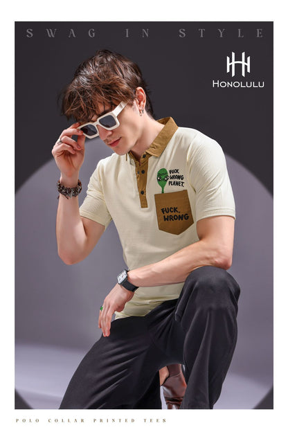Lot No 1420 Honolulu Knit Mens Tshirts Supplier