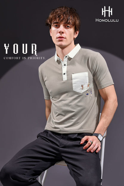 Lot No 1420 Honolulu Knit Mens Tshirts Supplier