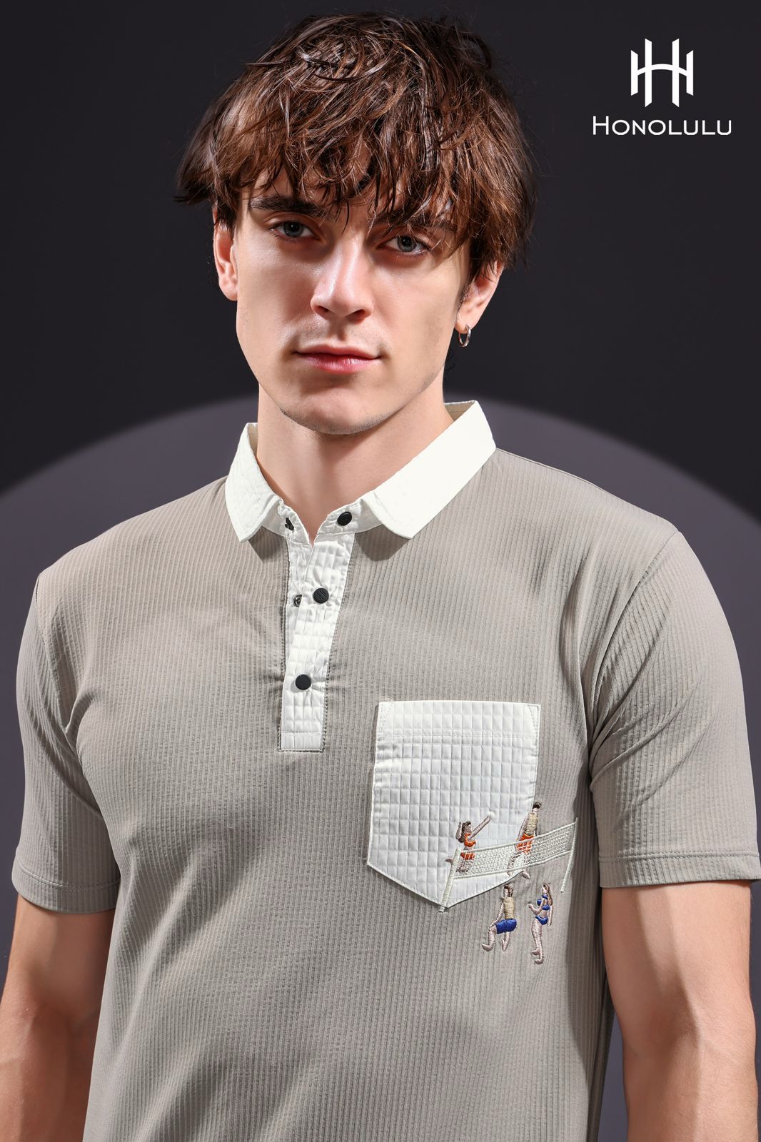 Lot No 1420 Honolulu Knit Mens Tshirts Supplier