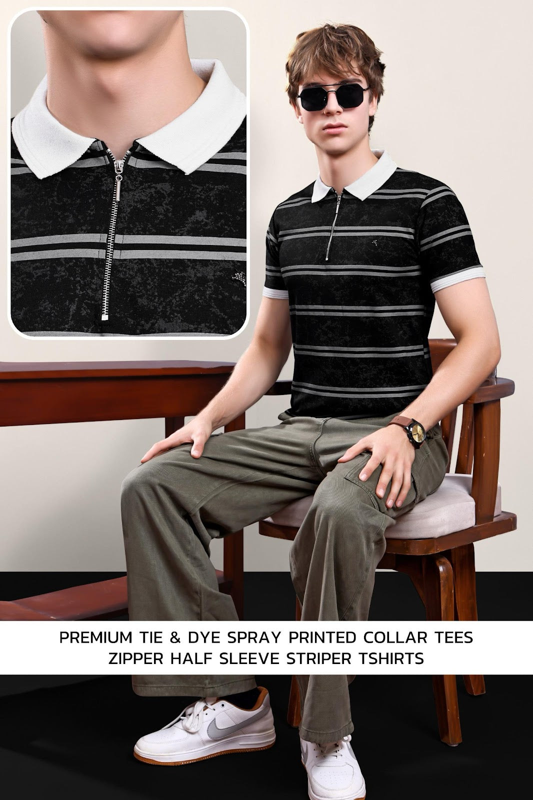 Lot No 1433 Honolulu Canvas Mens Tshirts Wholesaler Gujarat