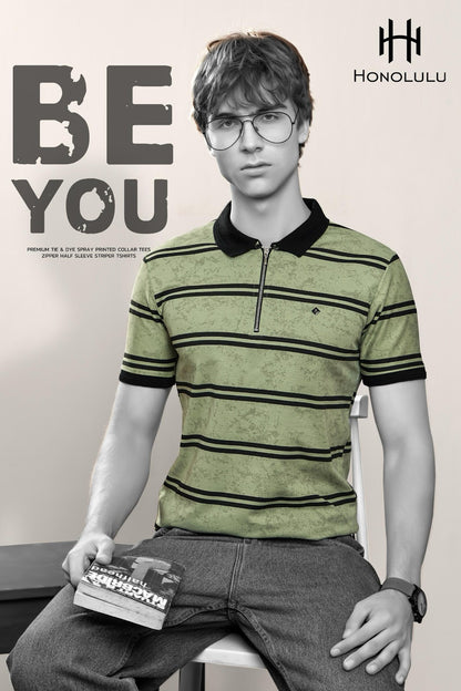 Lot No 1433 Honolulu Canvas Mens Tshirts Wholesaler Gujarat