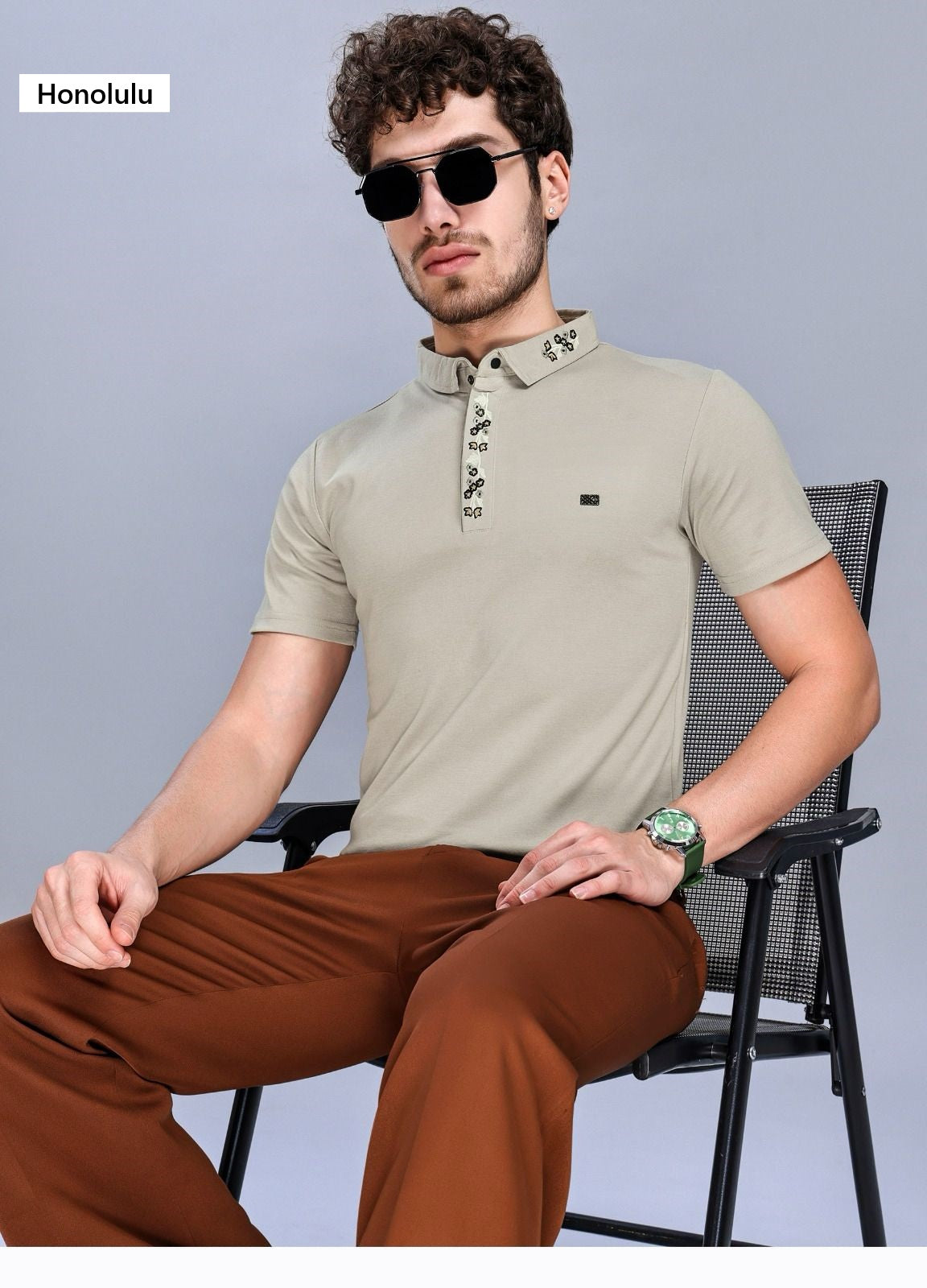 Lot No 1470 Honolulu Cotton Mens Tshirts Manufacturer India