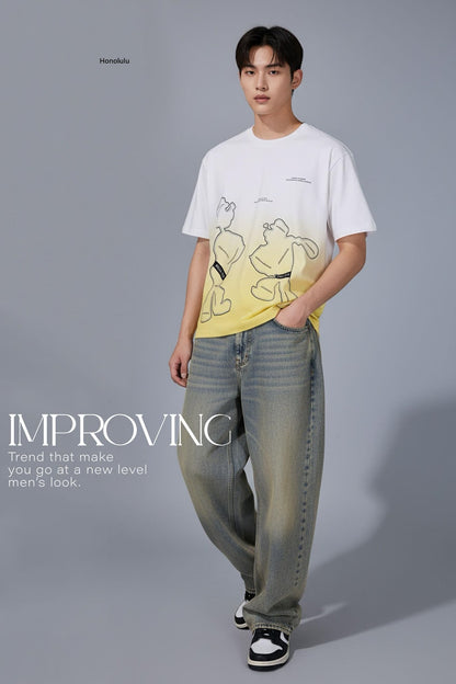 Lot No 1503-1518 Honolulu Lycra Mens Tshirts Supplier Gujarat