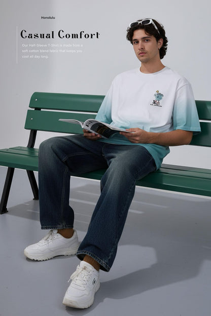 Lot No 1503-1518 Honolulu Lycra Mens Tshirts Supplier Gujarat