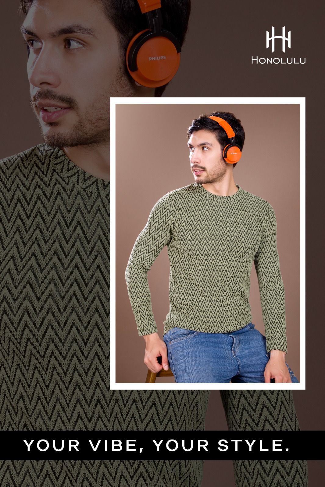 Lot No 1504 Honolulu Knit Mens Tshirts Exporter India