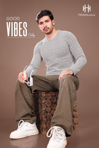 Lot No 1504 Honolulu Knit Mens Tshirts Exporter India