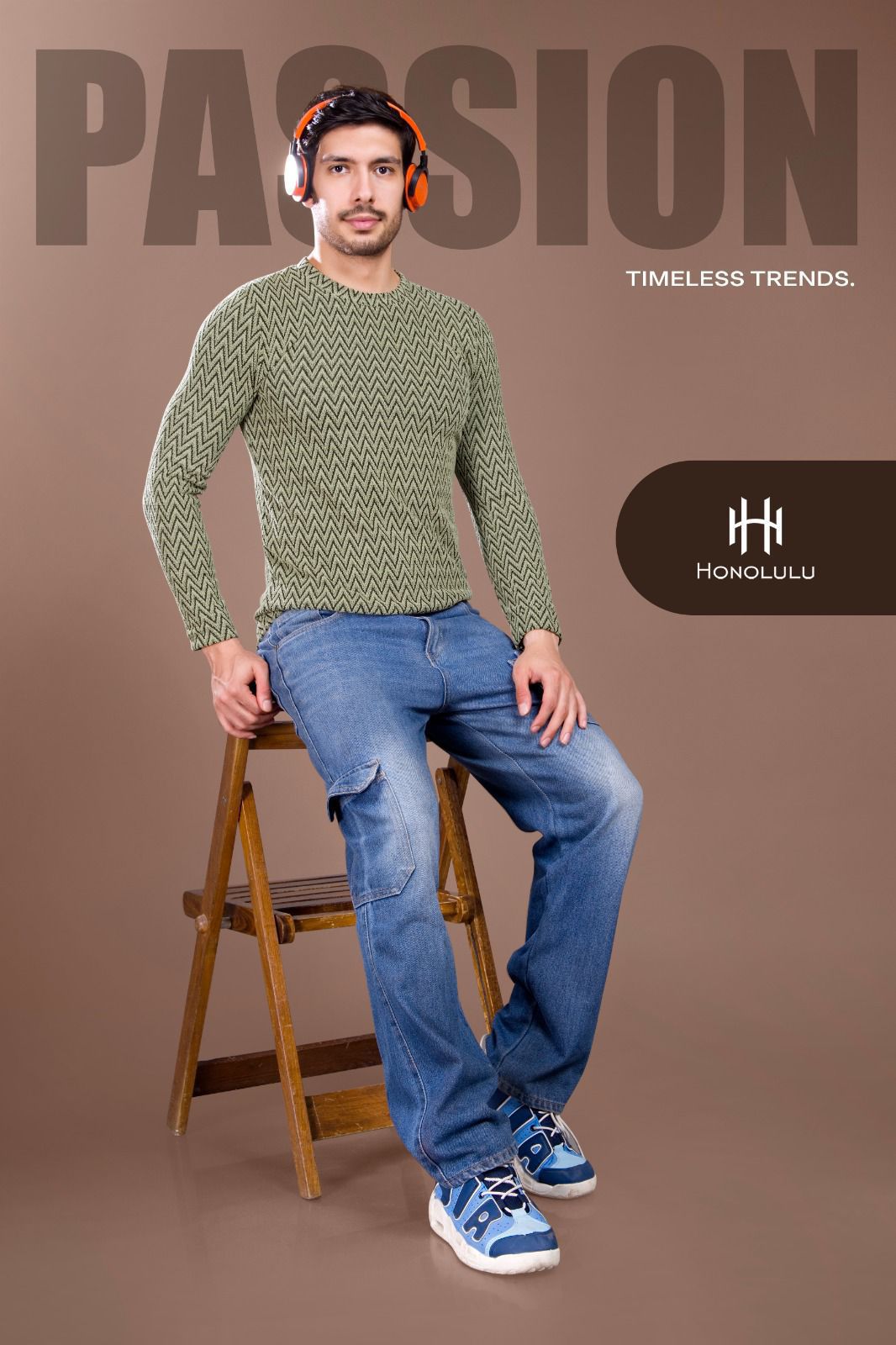 Lot No 1504 Honolulu Knit Mens Tshirts Exporter India