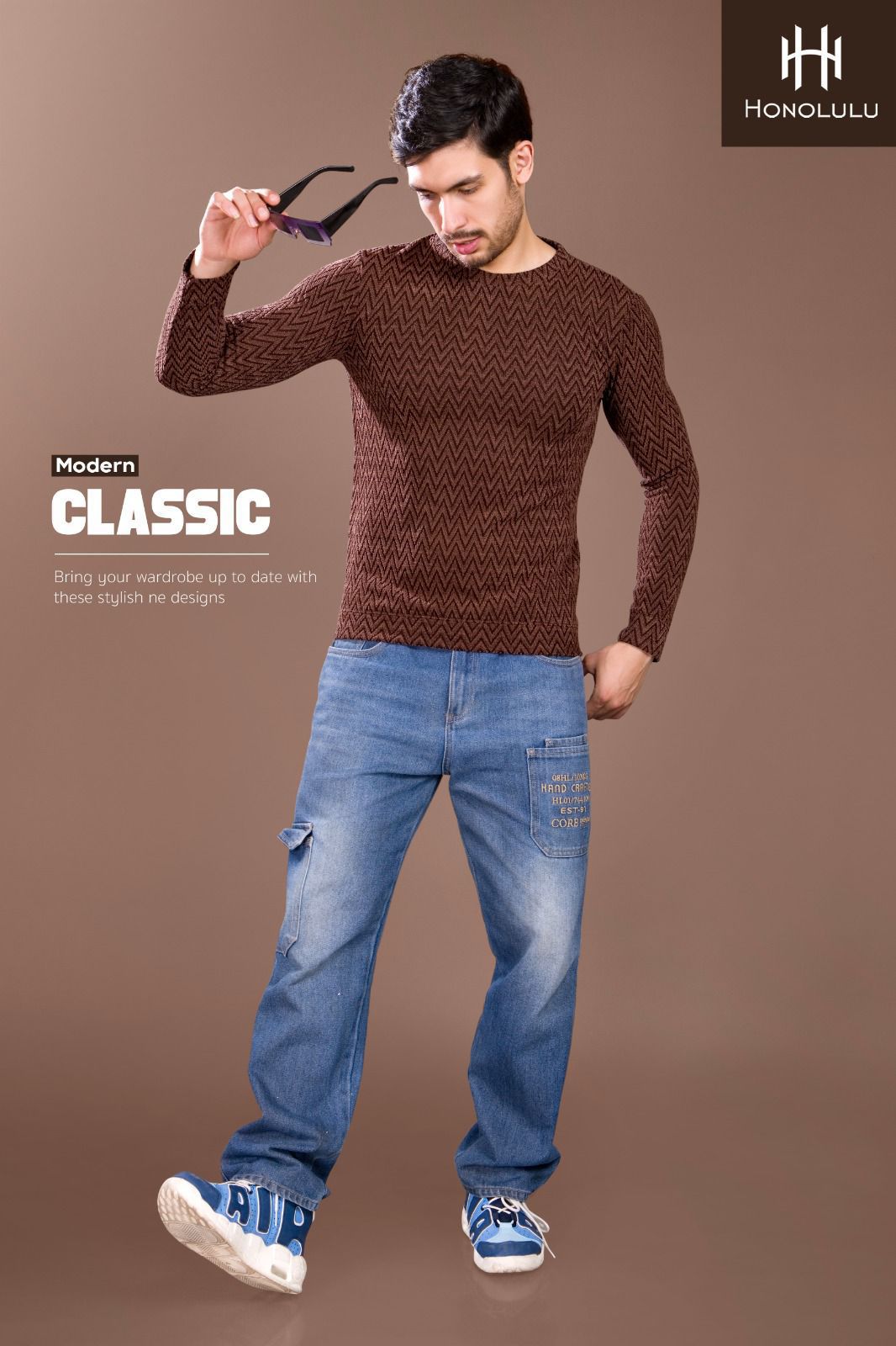 Lot No 1504 Honolulu Knit Mens Tshirts Exporter India