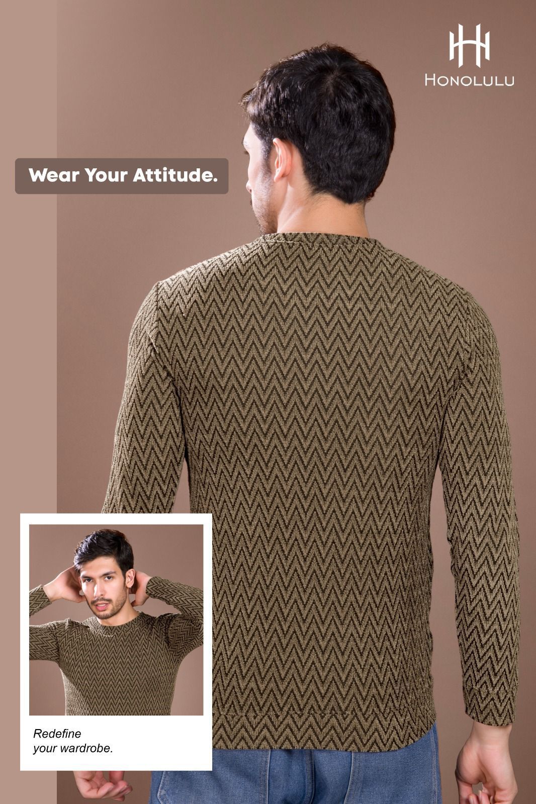 Lot No 1504 Honolulu Knit Mens Tshirts Exporter India