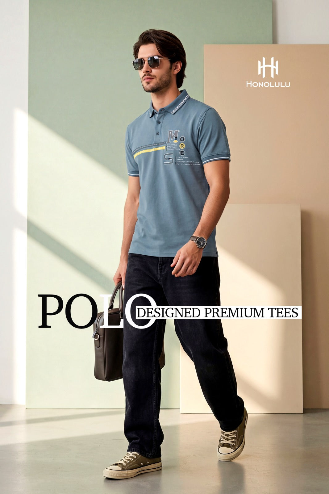 Lot No 1580 Honolulu Imported Mens Tshirts Wholesaler