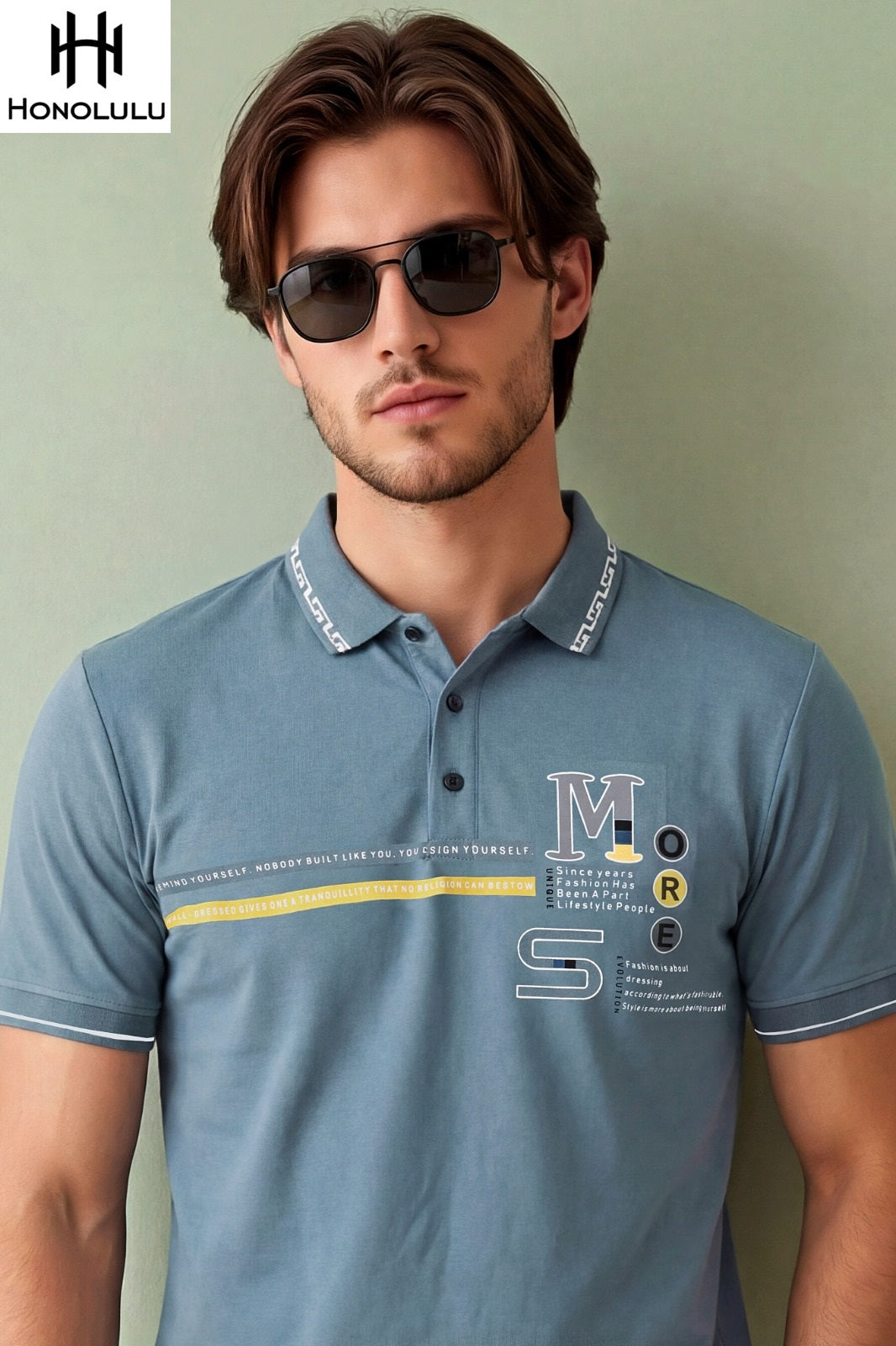 Lot No 1580 Honolulu Imported Mens Tshirts Wholesaler