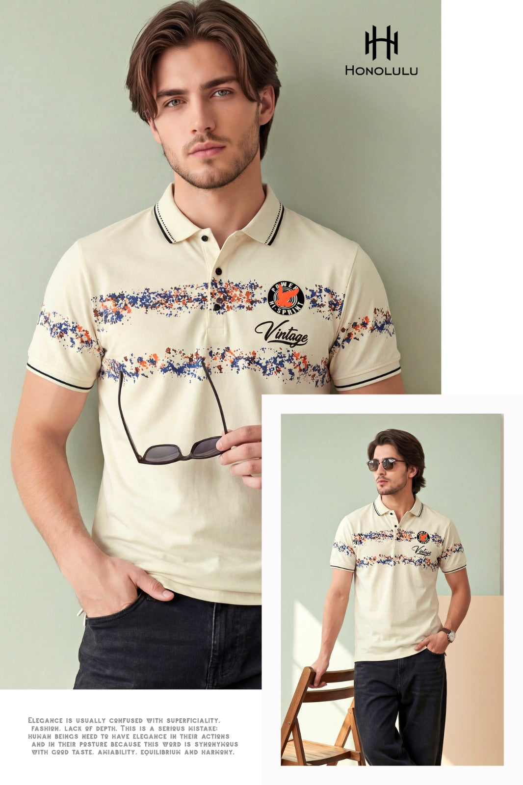 Lot No 1580 Honolulu Imported Mens Tshirts Wholesaler