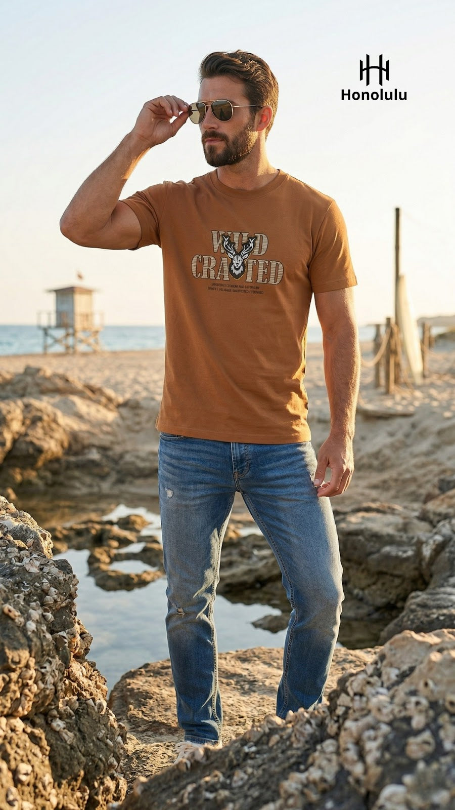 Lot No 1585 Honolulu Cotton Lycra Mens Tshirts Exporter India