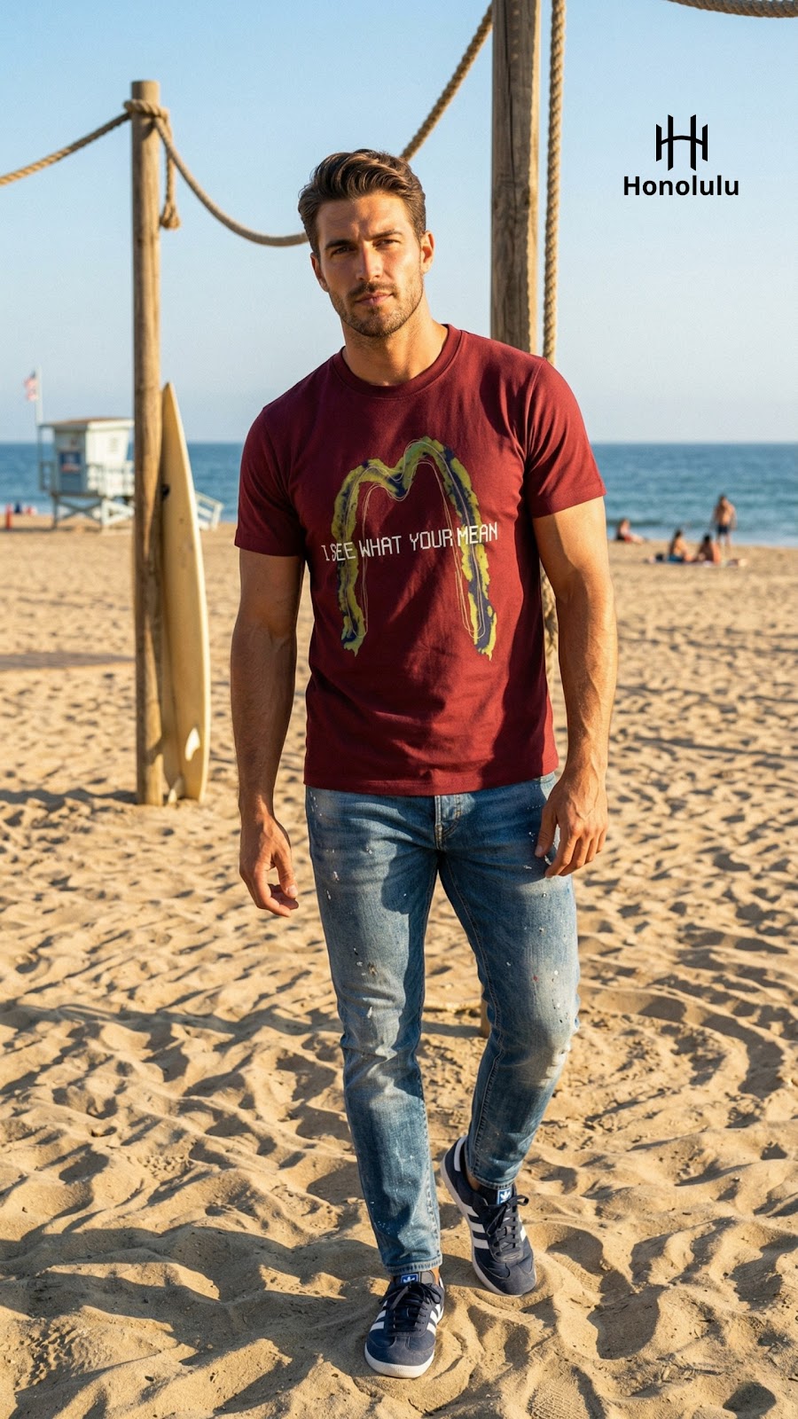 Lot No 1585 Honolulu Cotton Lycra Mens Tshirts Exporter India
