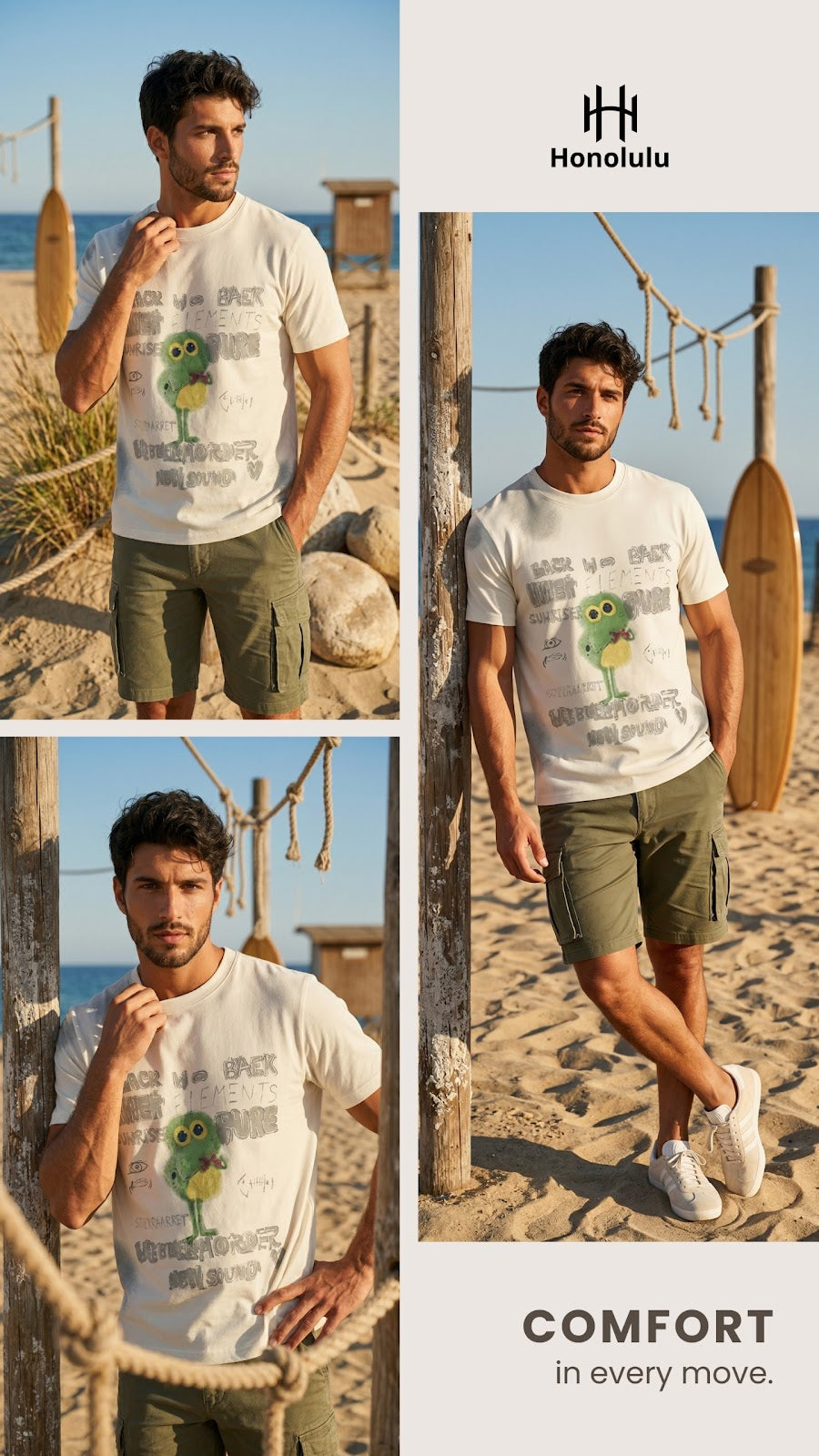 Lot No 1585 Honolulu Cotton Lycra Mens Tshirts Exporter India