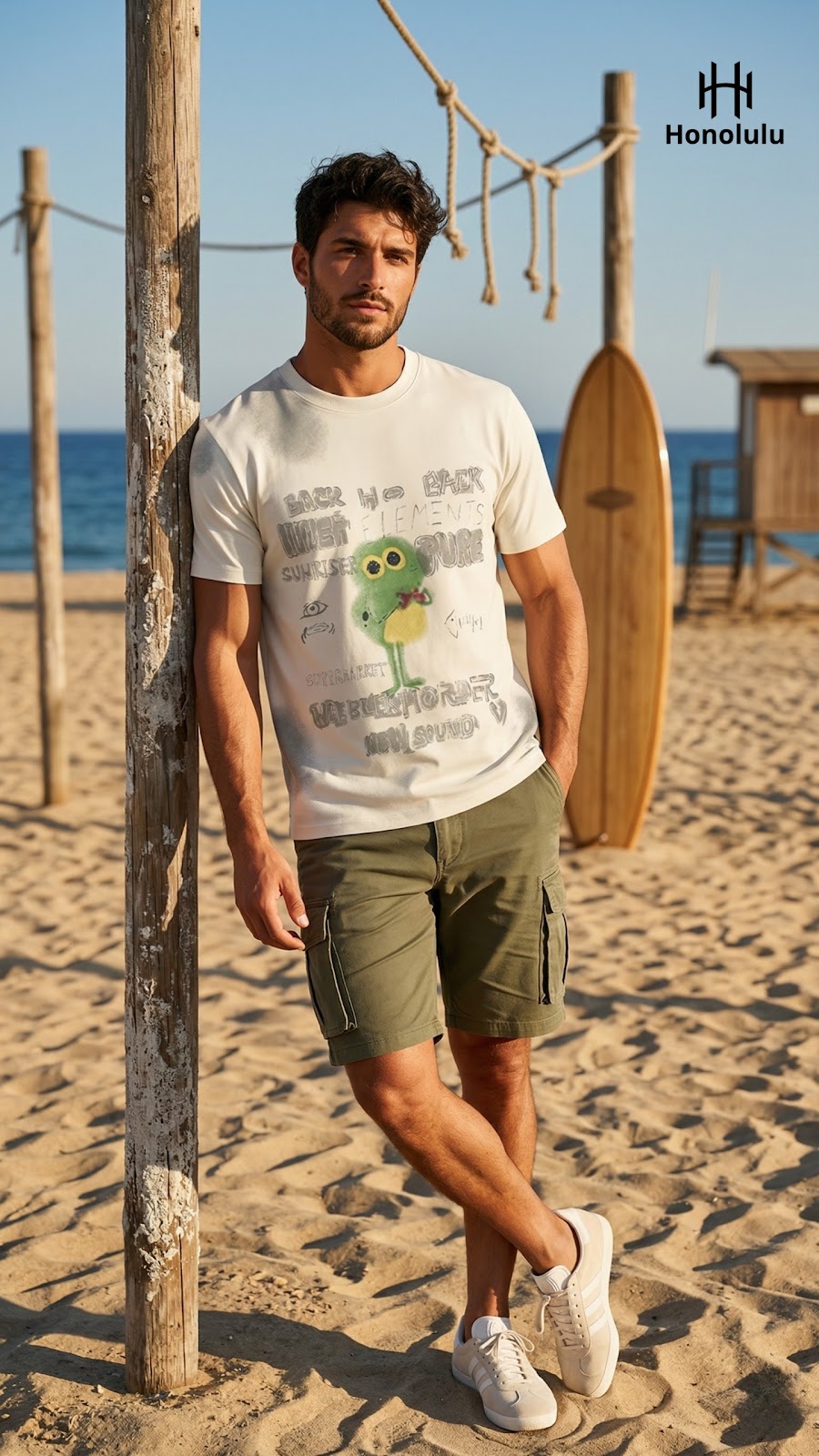 Lot No 1585 Honolulu Cotton Lycra Mens Tshirts Exporter India