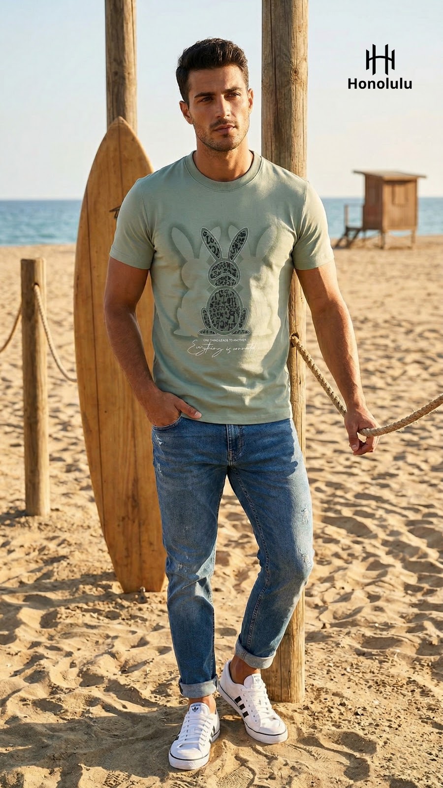 Lot No 1585 Honolulu Cotton Lycra Mens Tshirts Exporter India