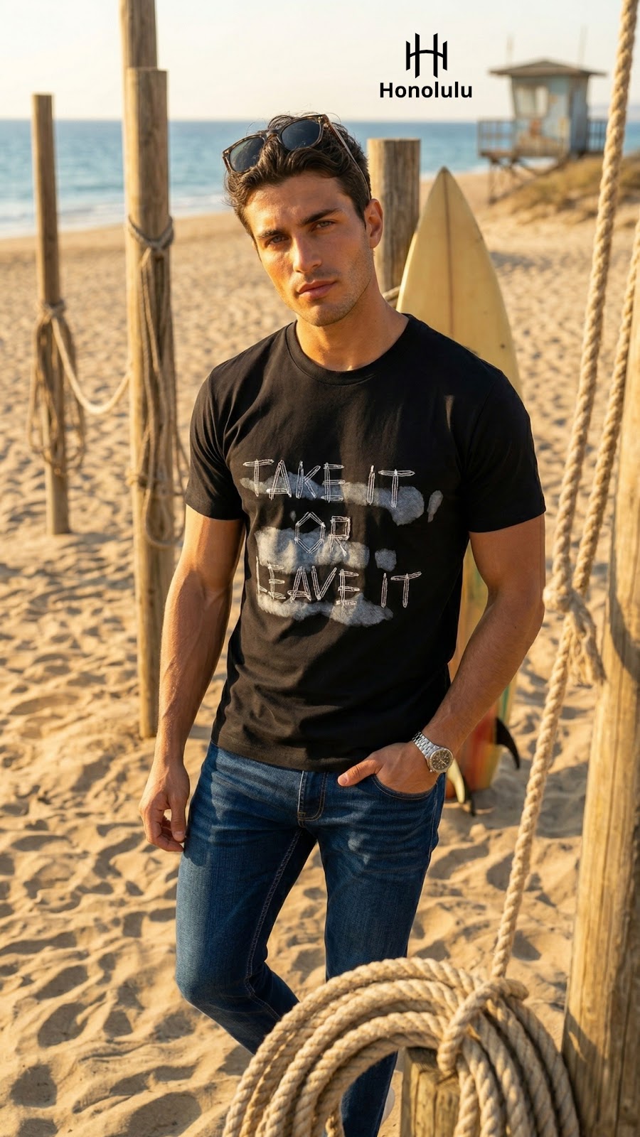 Lot No 1585 Honolulu Cotton Lycra Mens Tshirts Exporter India