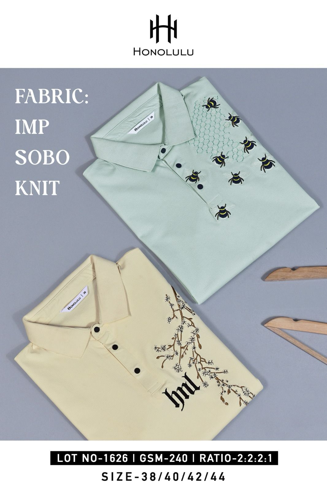 Lot No 1626 Honolulu Imported Mens Tshirts Exporter