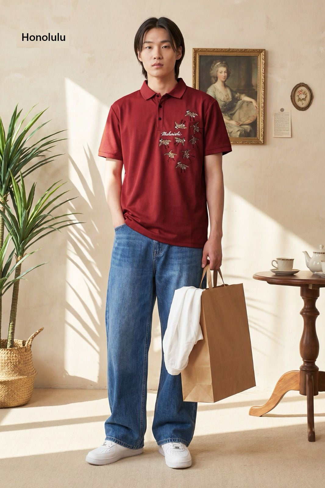 Lot No 1626 Honolulu Imported Mens Tshirts Exporter