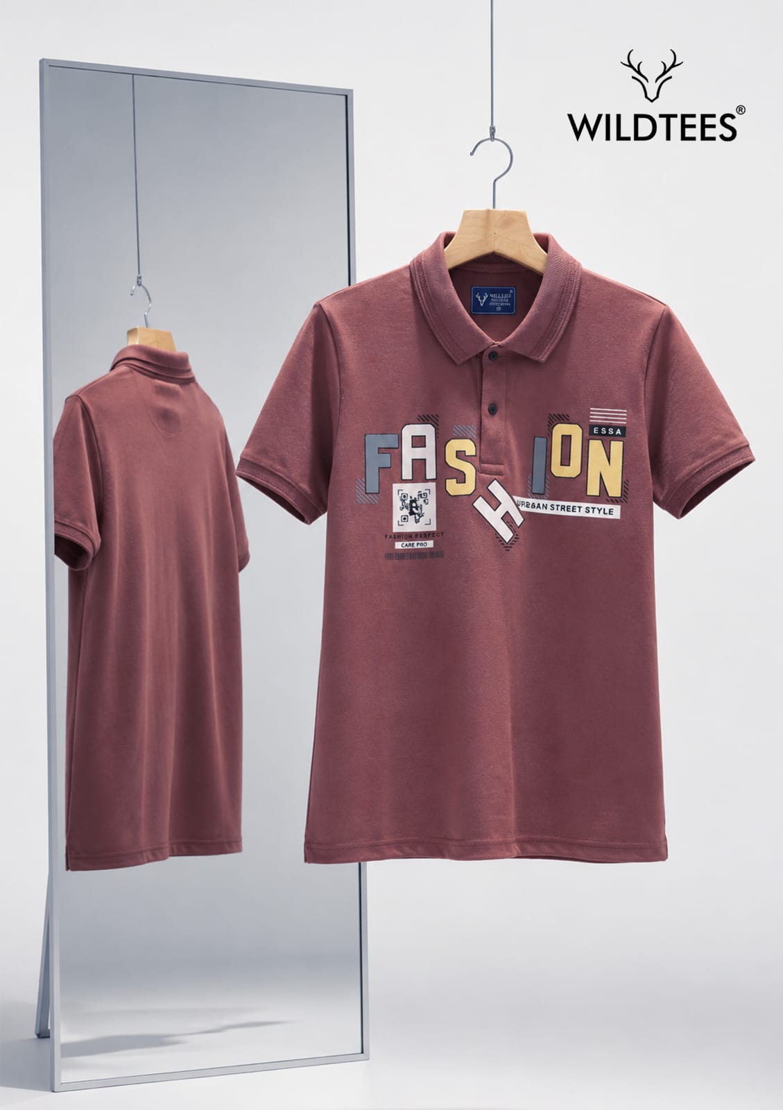 Lot No 165 To 172 Wild Tees Canvas Interlock Mens Tshirts Wholesaler Gujarat
